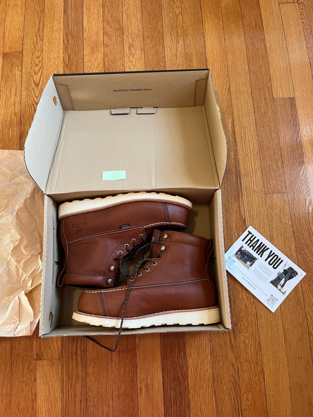 Red Wing Shoes Wingshooter St Work Boots 9.5 Waterproof Non-Metallic Toe 83632